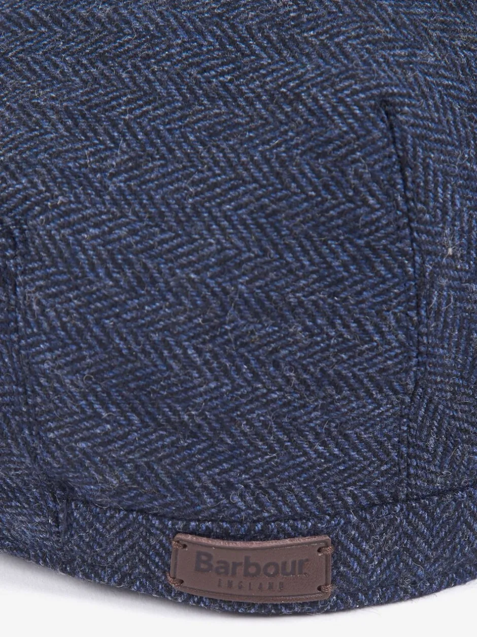 Mutsen, Sjaals En Handschoenen*Barbour - ® Barlow Flat Cap Marineblauw
