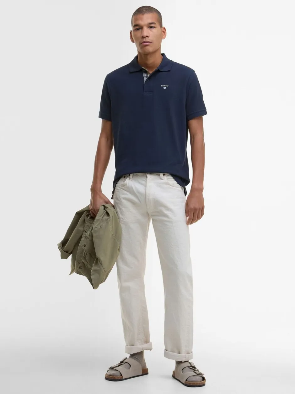 Poloshirts|Barbour Marineblauw - ® Classic poloshirt