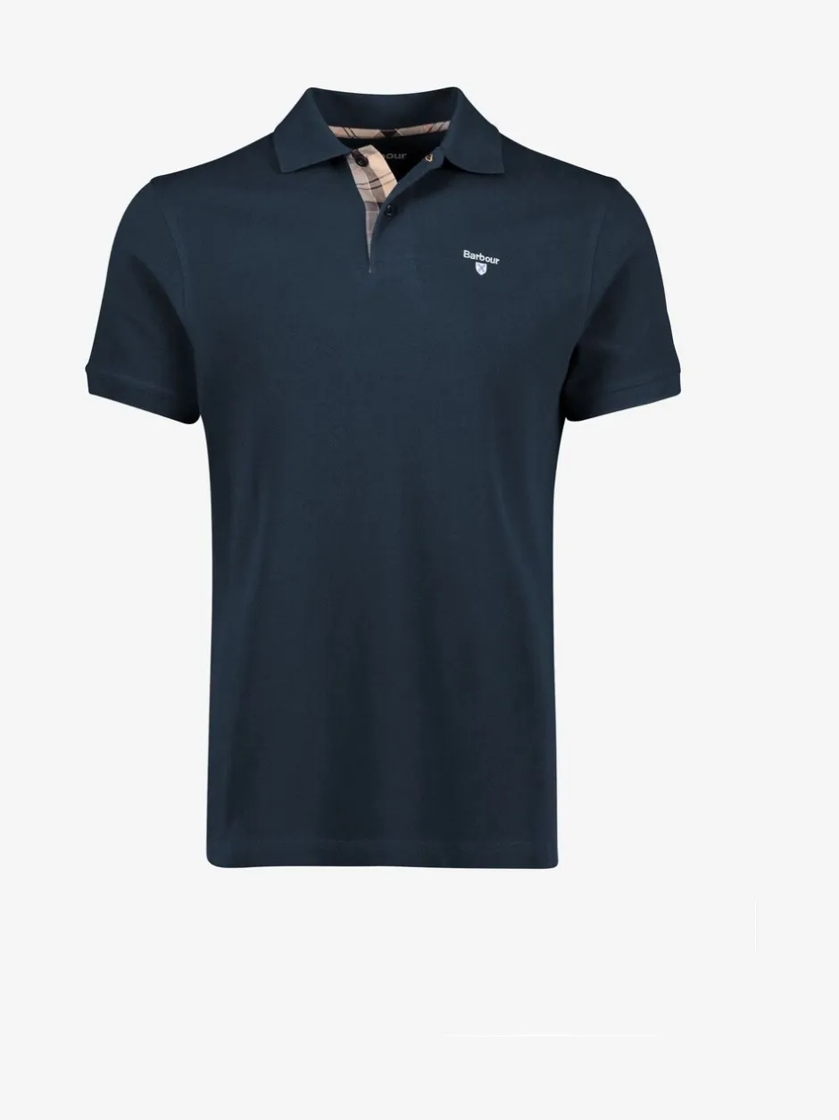 Poloshirts|Barbour Marineblauw - ® Classic poloshirt