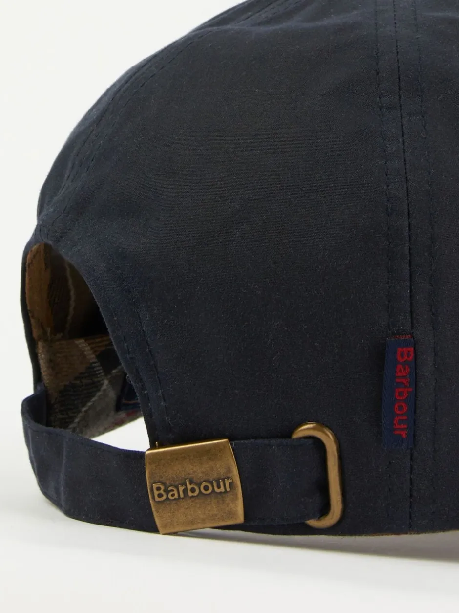 Mutsen, Sjaals En Handschoenen*Barbour - ® wax 100% katoenen pet Marineblauw