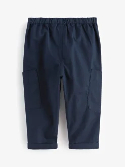 Broeken En Chino's*Next Marineblauw - Broek met elastische taille en zijzakken (3mnd -7jr)