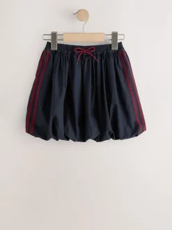 Shorts En Rokken|Next Marineblauw - Cargo rok met bubbels (3-16jr)