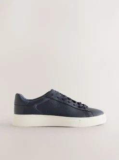 Schoenen*Next - Chic-casual lange sneakers Marineblauw