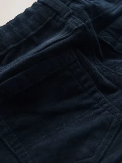Broeken En Chino's|Next - Corduroy broek (3 mnd- 7 jr) Marineblauw