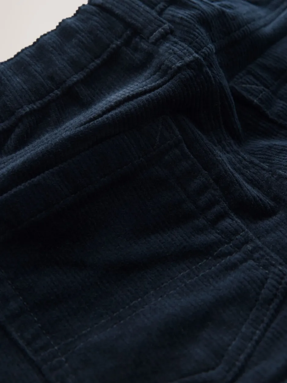Broeken En Chino's|Next - Corduroy broek (3 mnd- 7 jr) Marineblauw