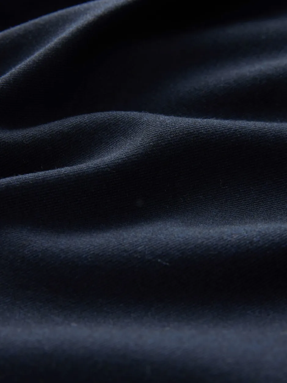 Broeken*Next Marineblauw - Elastic Back Wide Leg Trousers With Wool