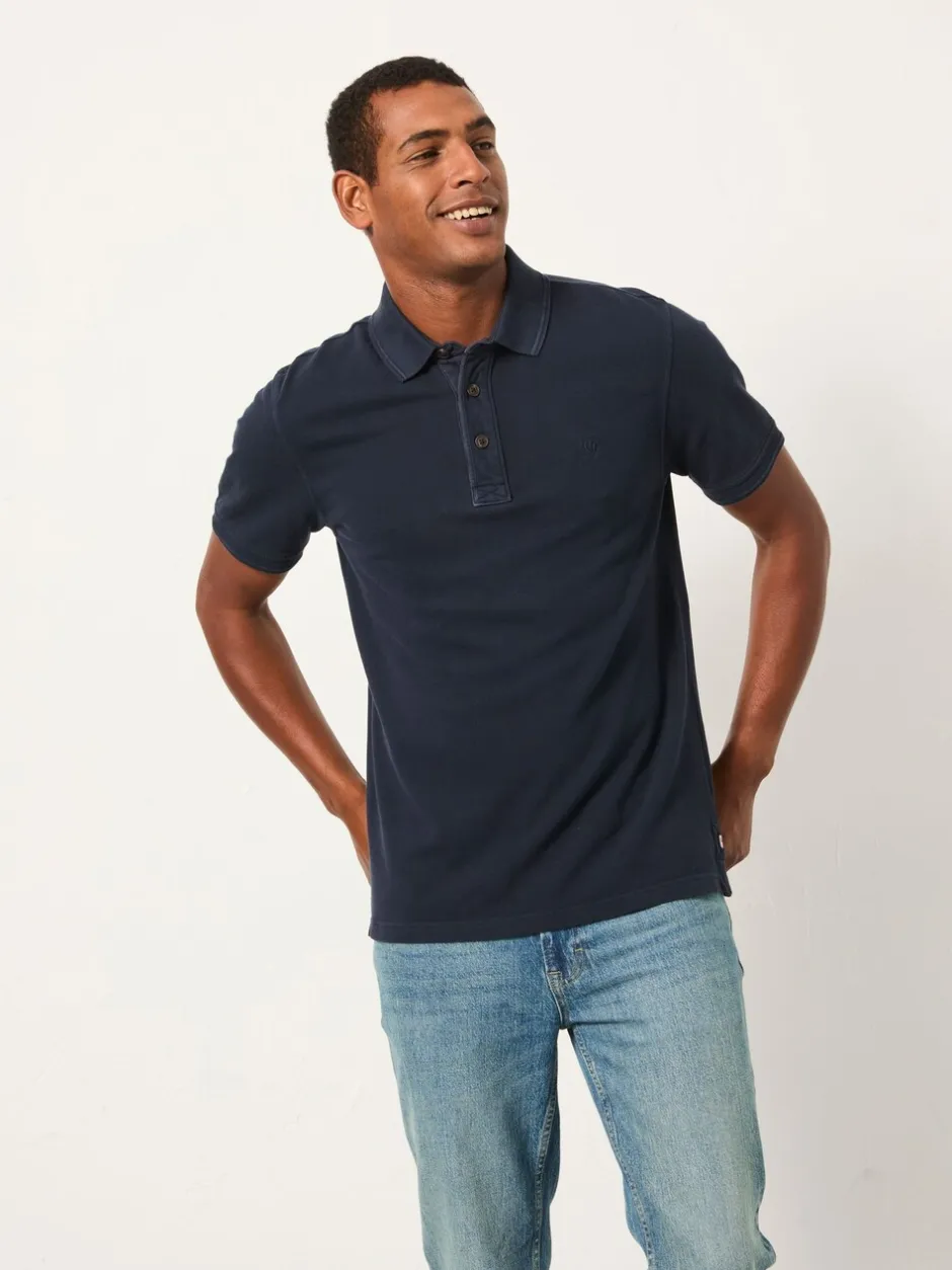 Poloshirts*Fat Face - FatFace - Piqué polo met korte mouwen Marineblauw