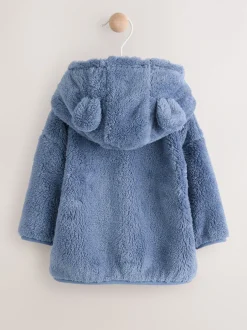 Jassen, Jacks En Kinderwagenpakjes|Jassen En Jacks*Next - Fleece Baby Jacket met ritssluiting (0mnd-2jr) Marineblauw