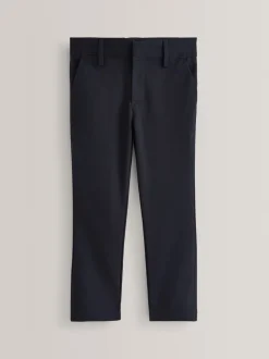 Schoolkleding|Broeken En Chino's|Next - Formele skinny schoolbroek met stretch (3-17 jr) Marineblauw