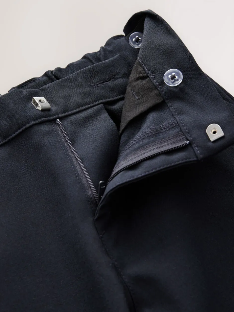 Schoolkleding|Broeken En Chino's|Next - Formele skinny schoolbroek met stretch (3-17 jr) Marineblauw