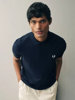 Poloshirts|T-Shirts En Hemden|Fred Perry - -poloshirt Marineblauw