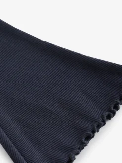Broeken En Leggings|Next Marineblauw - Geribbelde flare legging (3 mnd-7 jr)