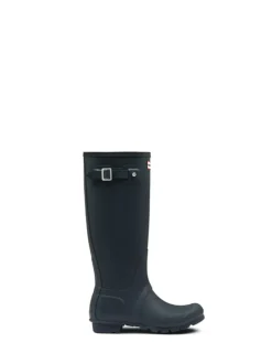 Laarzen*Hunter - originele hoge damesregenlaarzen Marineblauw