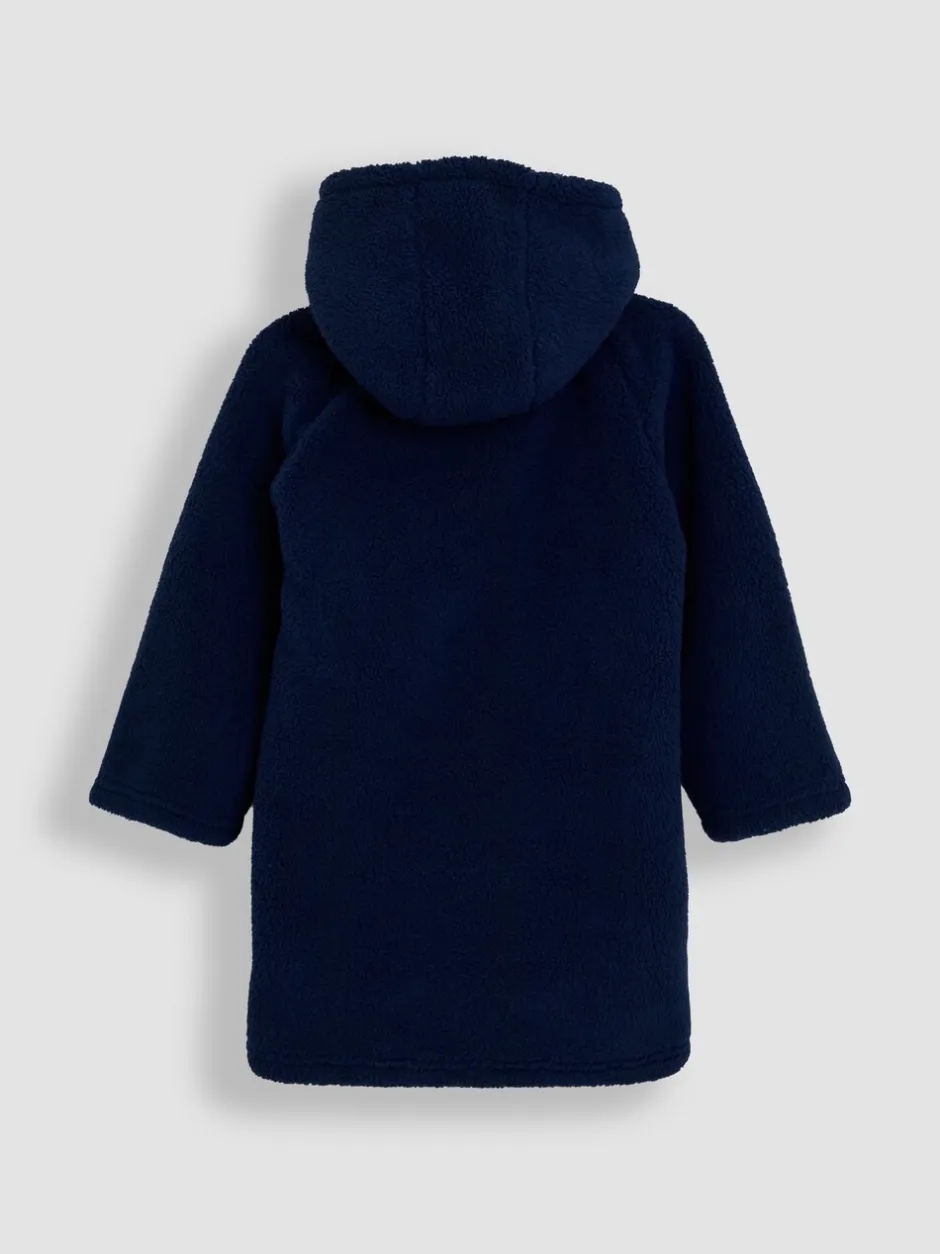 Kamerjassen*Jojo Maman Bébé - Cosy Hooded Blanket Marineblauw