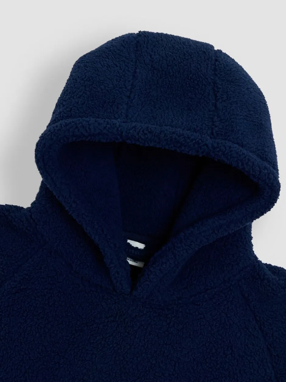 Kamerjassen*Jojo Maman Bébé - Cosy Hooded Blanket Marineblauw