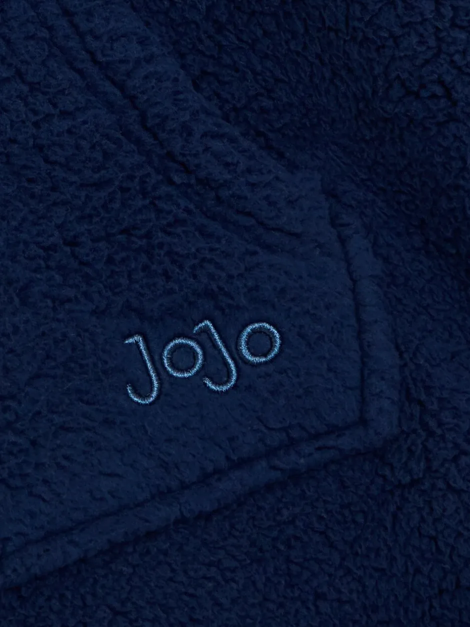 Kamerjassen*Jojo Maman Bébé - Cosy Hooded Blanket Marineblauw