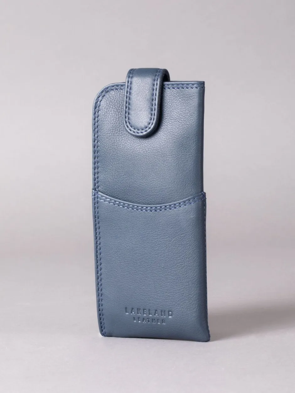 Zonnebril*Lakeland Leather Marineblauw - Glasses Case