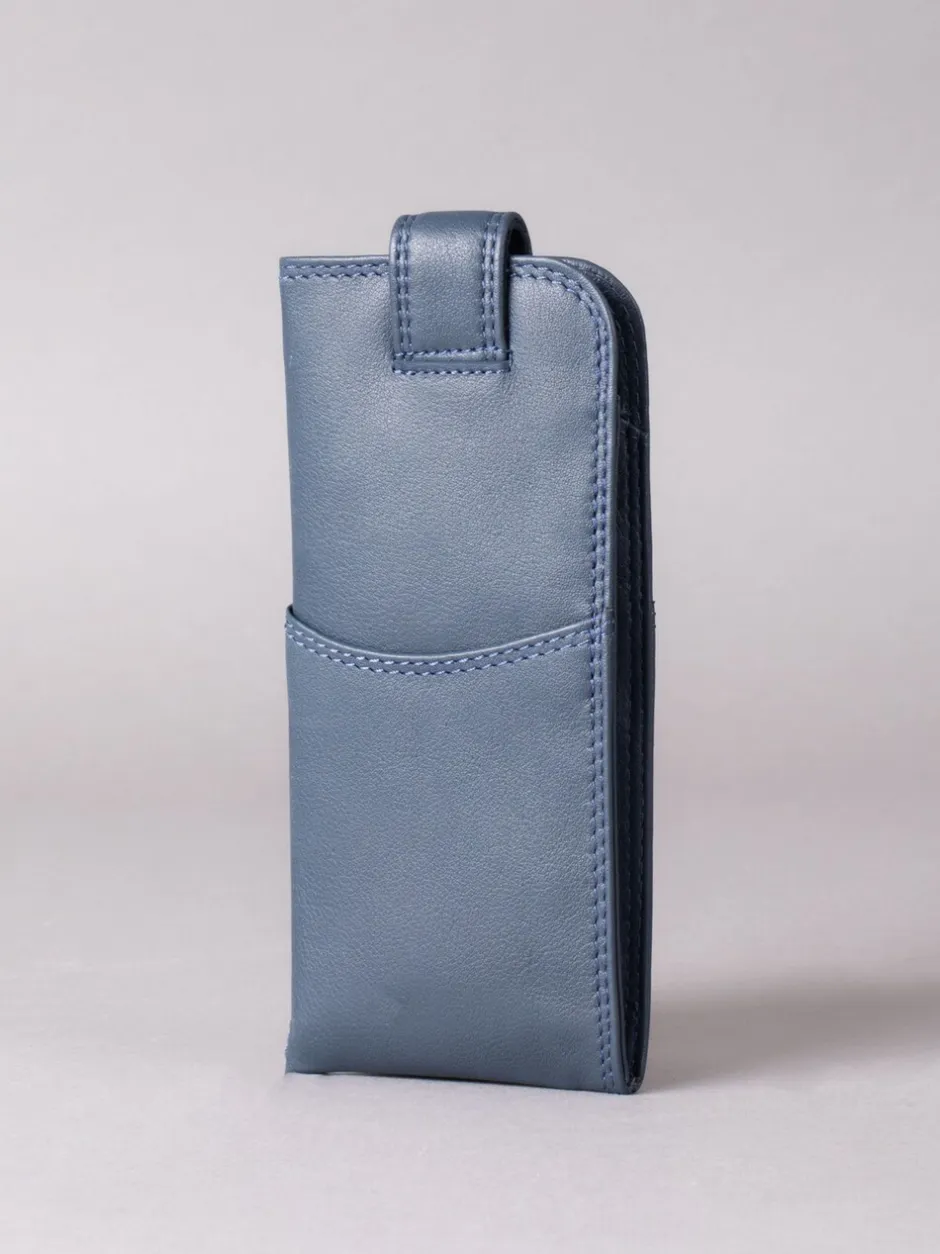 Zonnebril*Lakeland Leather Marineblauw - Glasses Case