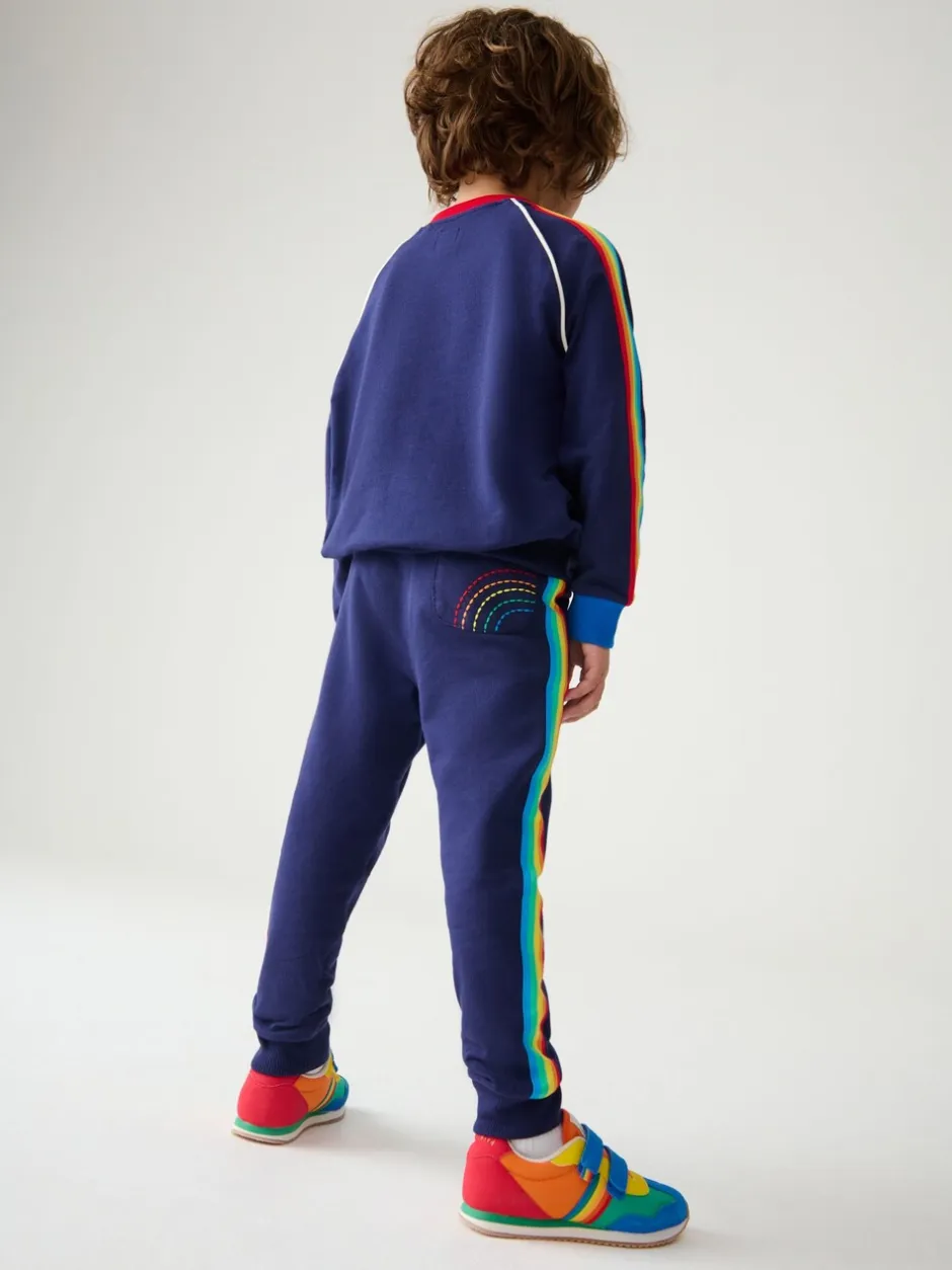 Joggingbroeken|Sweaters En Hoody´S|Little Bird by Jools Oliver Marineblauw - set van sweatshirt en joggingbroek