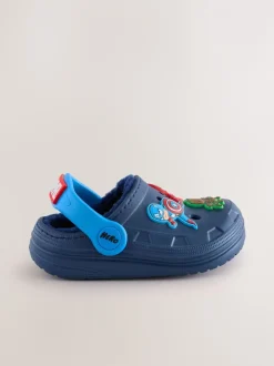Pantoffels|Nachtkleding En Pyjama's|Next Marineblauw - Marvel Slipper Clogs