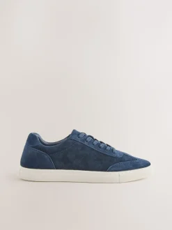 Schoenen|Next - Modieuze suède sneakers Marineblauw