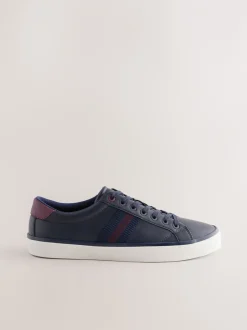 Sneakers*Next - Nette casual sneakers met zijstreep Marineblauw