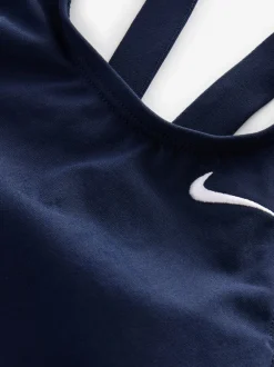 Badkleding*Nike - Hydrastrong Effen badpak Marineblauw