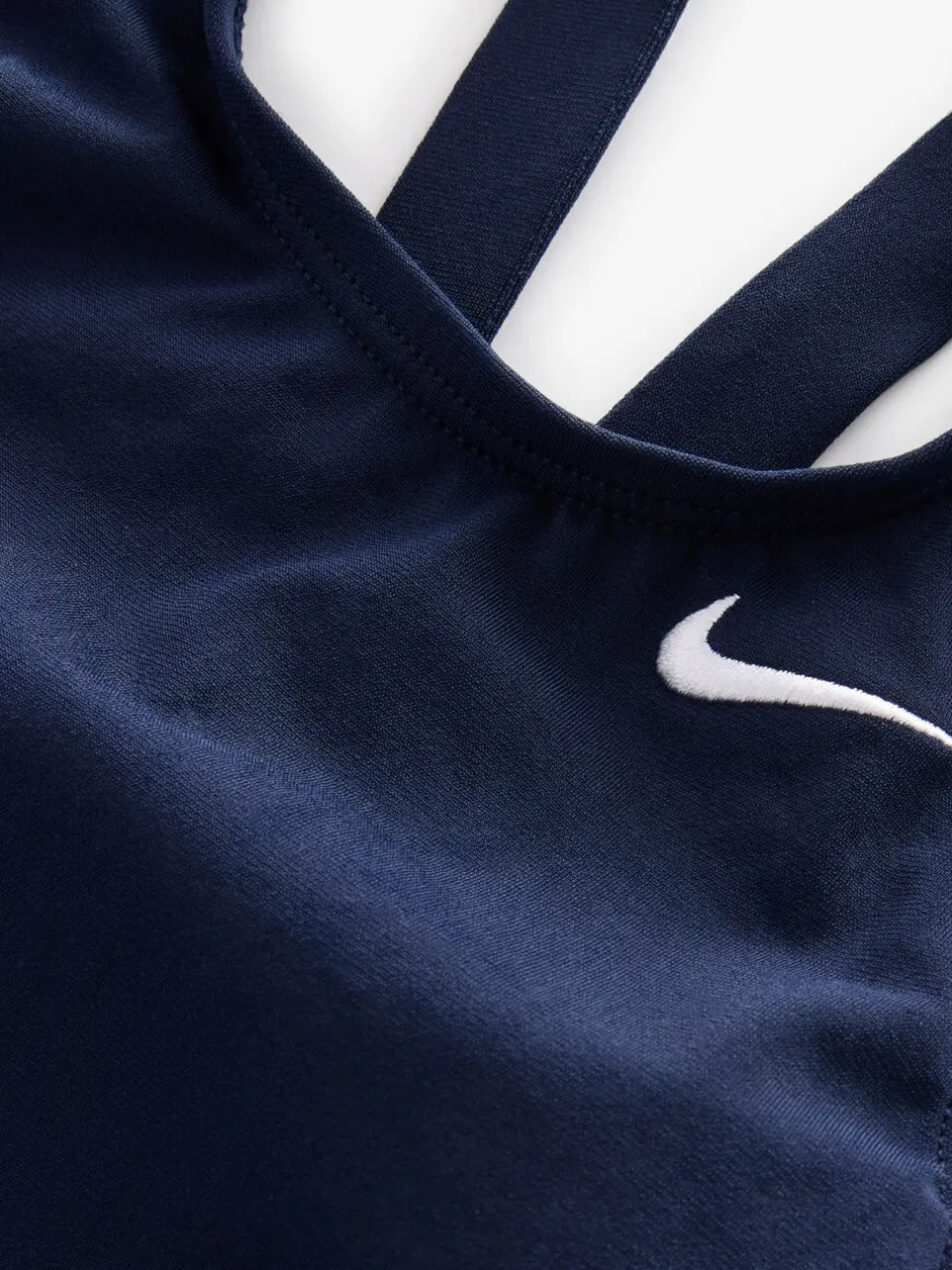 Badkleding*Nike - Hydrastrong Effen badpak Marineblauw