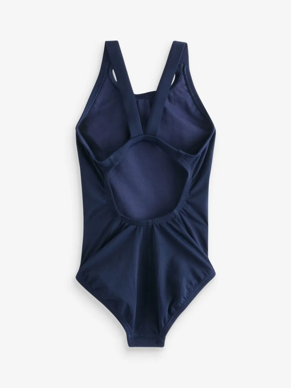 Badkleding*Nike - Hydrastrong Effen badpak Marineblauw