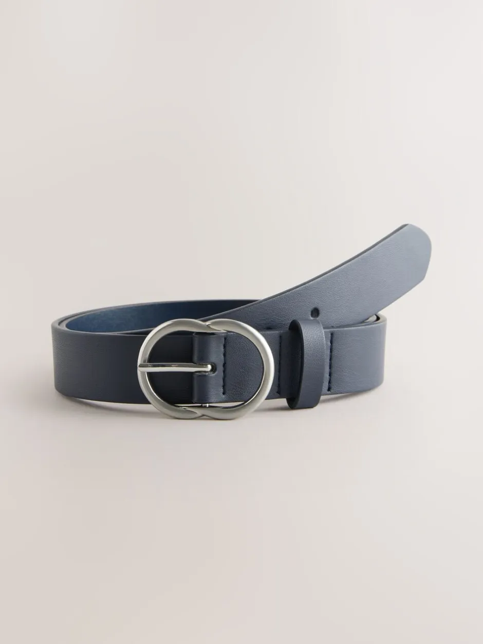 Ceintuurs*Next Marineblauw - Normale PU-riem