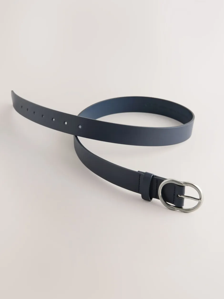 Ceintuurs*Next Marineblauw - Normale PU-riem