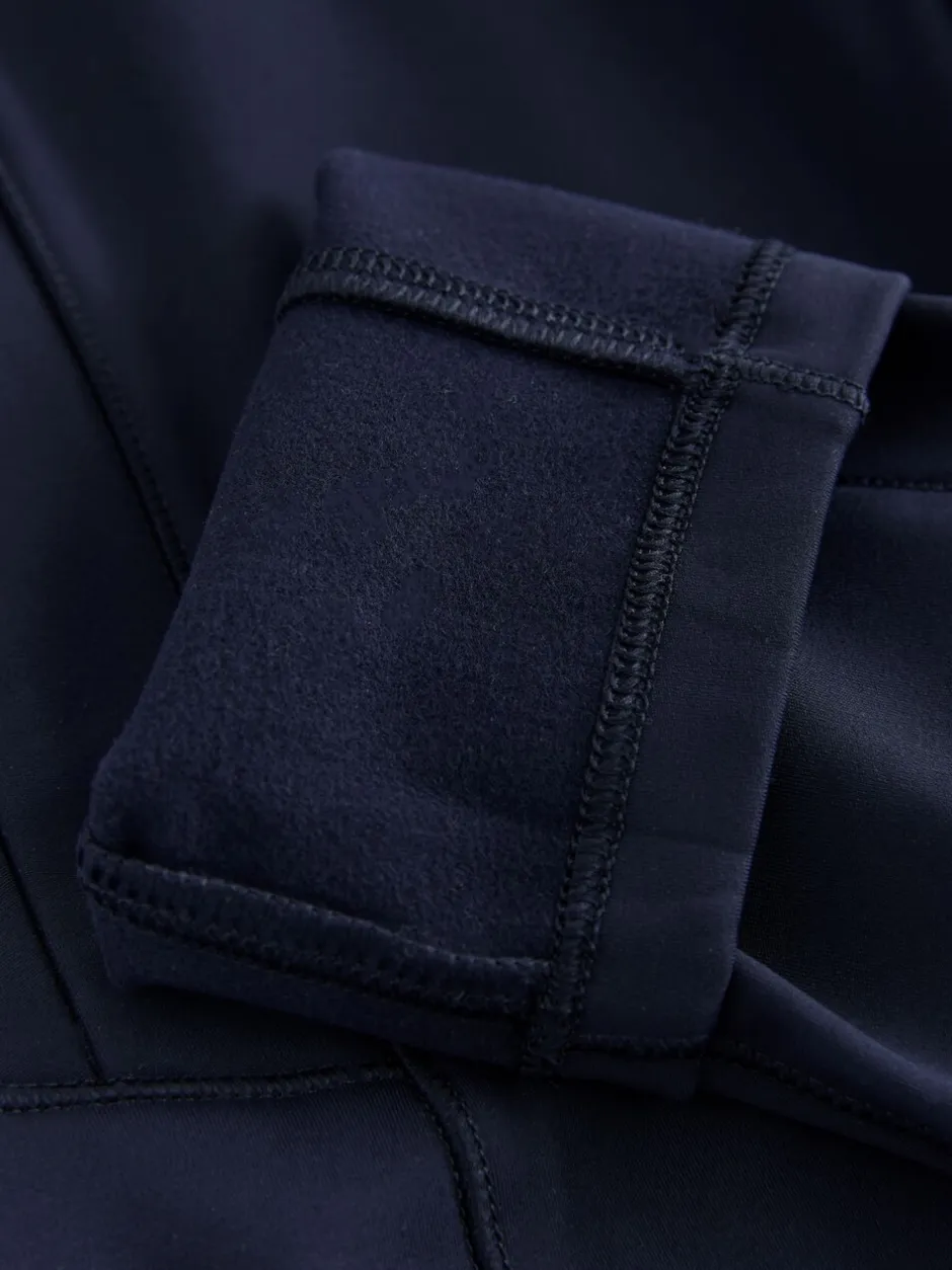 Sportkleding|Leggings En Joggingbroeken|Next - Outdoor legging met fleecevoering en warme handgreep Marineblauw