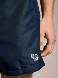 Badkleding*PS Paul Smith - Logo Shorts Marineblauw
