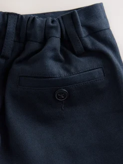 Broeken En Chino's|Schoolkleding*Next - Reguliere schoolbroeken met elastische taille en rechte pijpen, 2 stuks (3-17jaar) Marineblauw