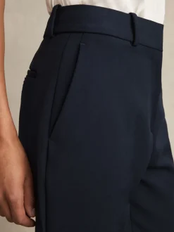 Kostuums En Werkkleding|Broeken*Reiss - Gabi slim-fit kostuumbroek Marineblauw