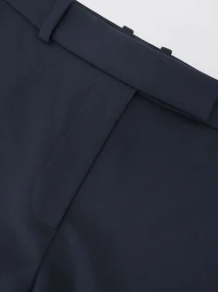 Kostuums En Werkkleding|Broeken*Reiss - Gabi Wide-Leg Suit Trousers Marineblauw