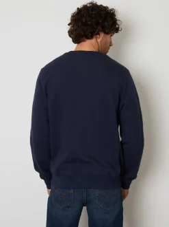 Sweaters En Hoody´S|Sweaters En Hoody´S|Threadbare Marineblauw - Ronde hals - sweatshirt met ronde hals
