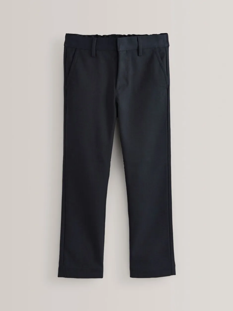 Schoolkleding|Broeken En Chino's*Next - Schoolbroek met rechte pijpen (3-17jaar) Marineblauw