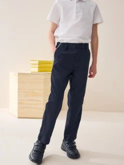 Schoolkleding|Broeken En Chino's*Next - Schoolbroek met rechte pijpen (3-17jaar) Marineblauw