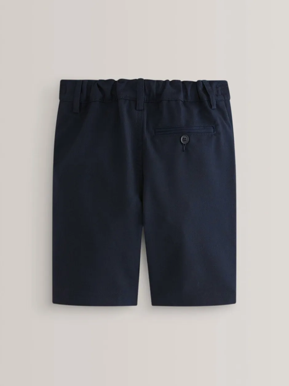 Shorts*Next - Schoolshorts zonder plooien (3-14jr) Marineblauw