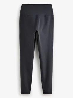 Sportkleding|Leggings En Joggingbroeken|self. Marineblauw - Legging met hoge taille