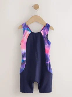 Badkleding*Next Marineblauw - Short Performance Swimsuit (3-16yrs)
