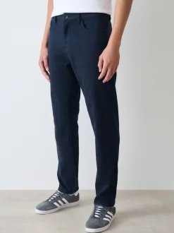 Jeans*Next Marineblauw - Slim Fit - Comfortabele stretchjeans