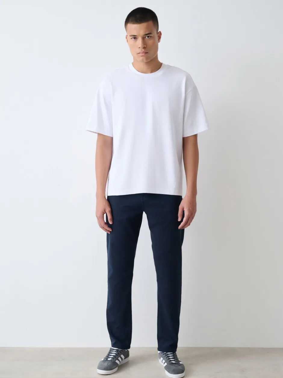 Jeans*Next Marineblauw - Slim Fit - Comfortabele stretchjeans