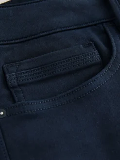 Jeans*Next Marineblauw - Slim Fit - Comfortabele stretchjeans