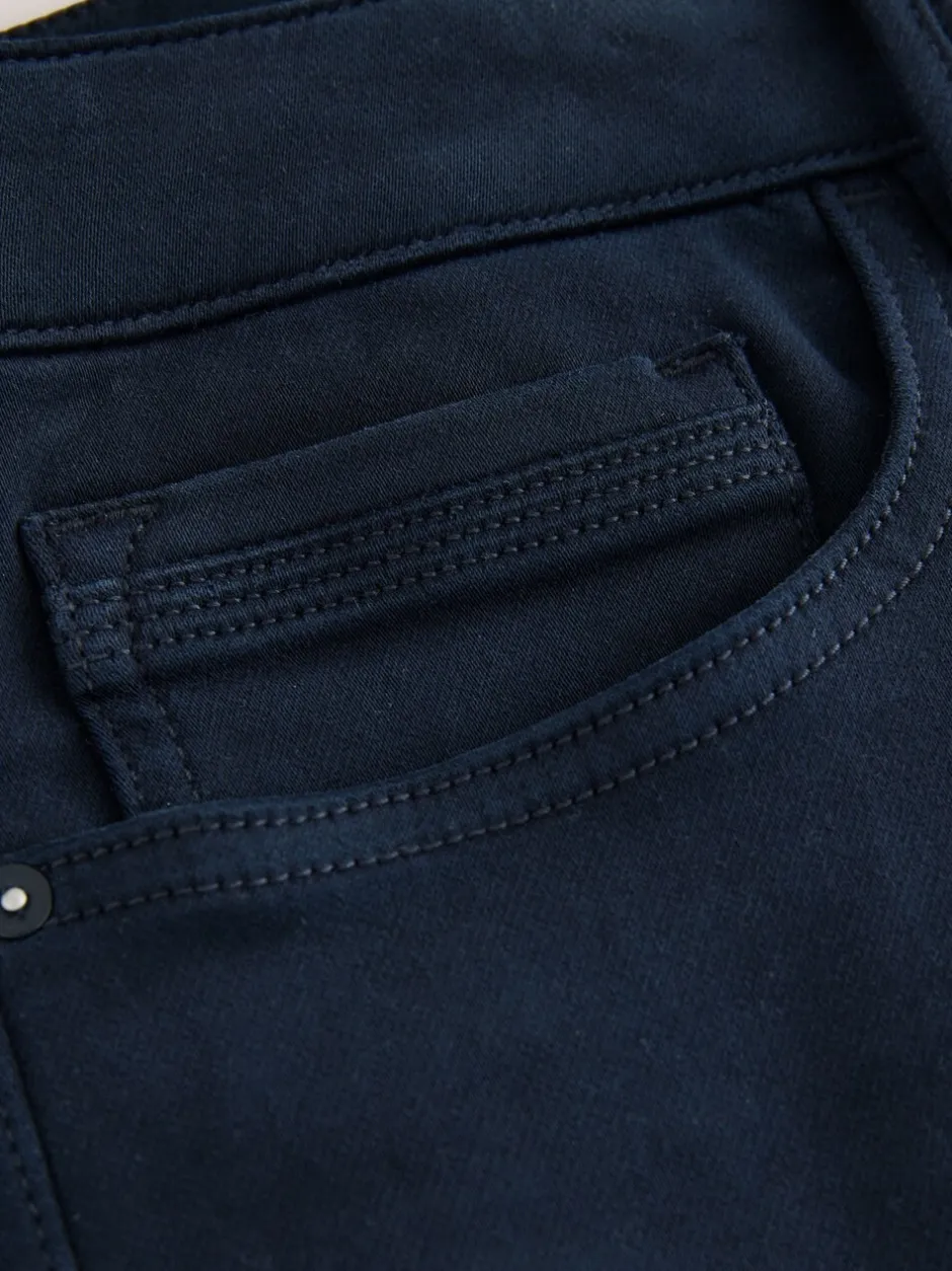 Jeans*Next Marineblauw - Slim Fit - Comfortabele stretchjeans