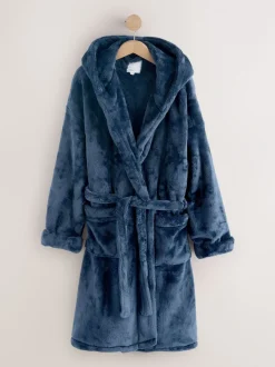 Badjassen|Alle Nacht- En Loungekleding*Next - Sneeuw kamerjas Marineblauw