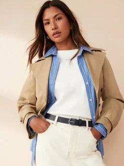 Ceintuurs|Next Marineblauw - Standaard leren riem