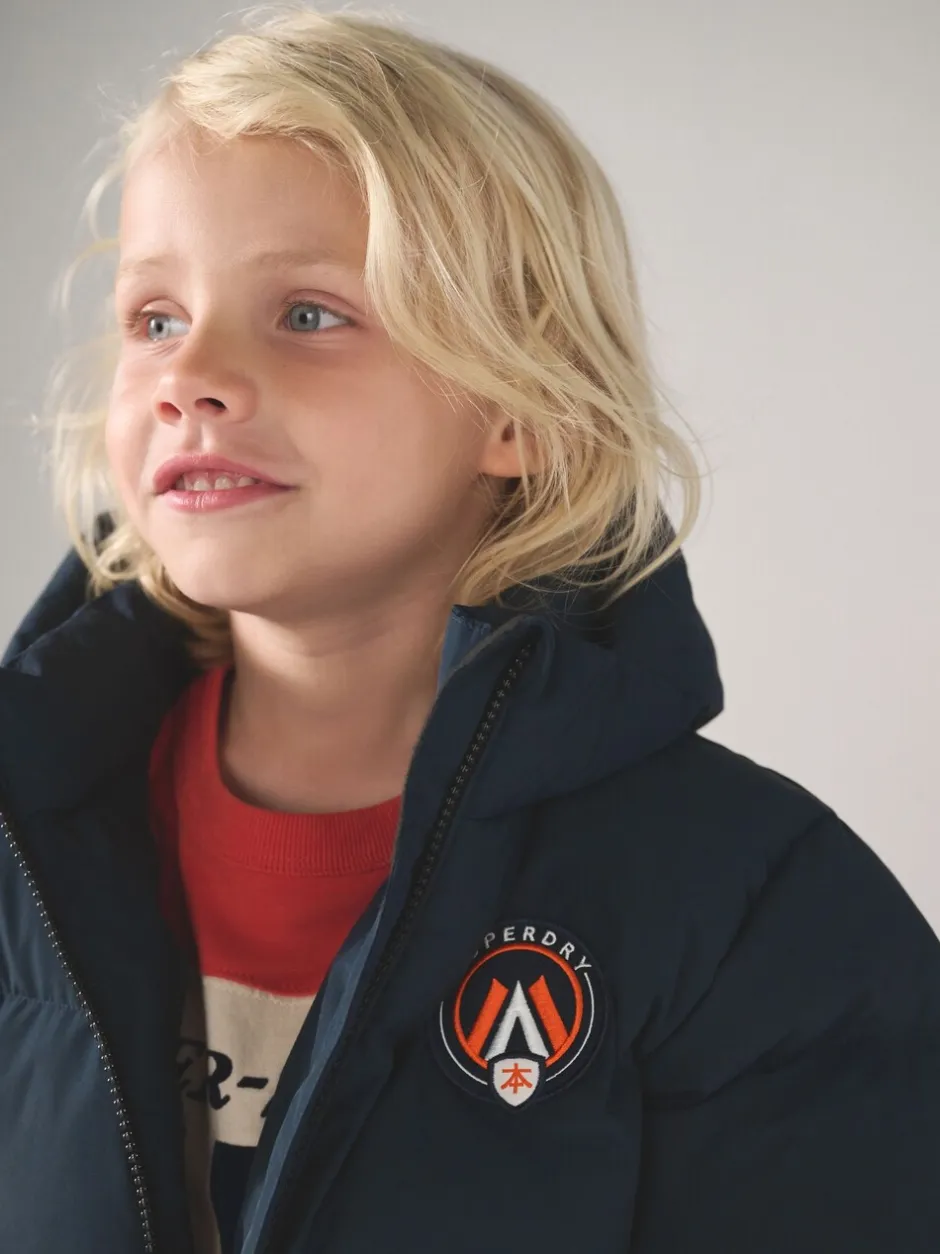 Jassen, Jacks En Kinderwagenpakjes|Jassen En Jacks*Superdry - Sports pufferjas Marineblauw