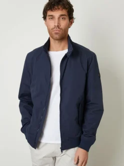 Jassen En Jacks*Threadbare - Harrington jack met ritssluiting Marineblauw